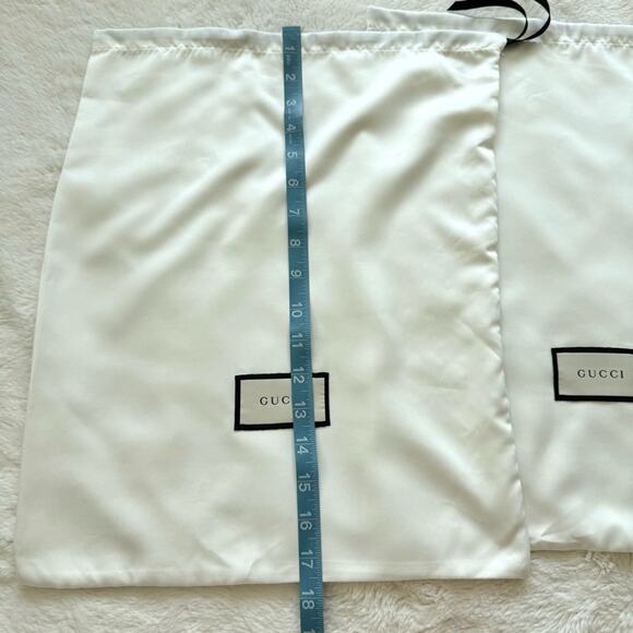 NEW!!! Gucci dust bags for shoes Authentic - Picture 2 of 3